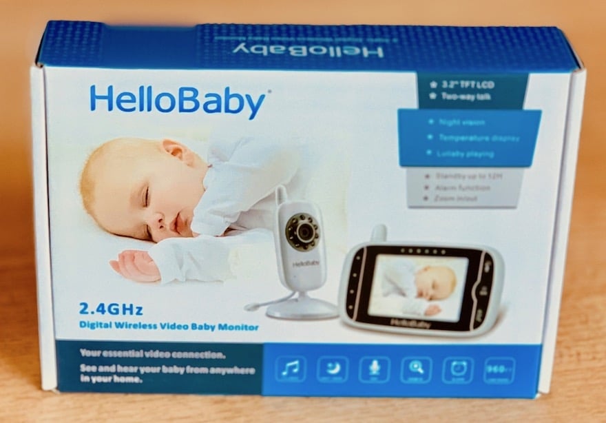 Hellobaby HB32 Babyphone Verpackung