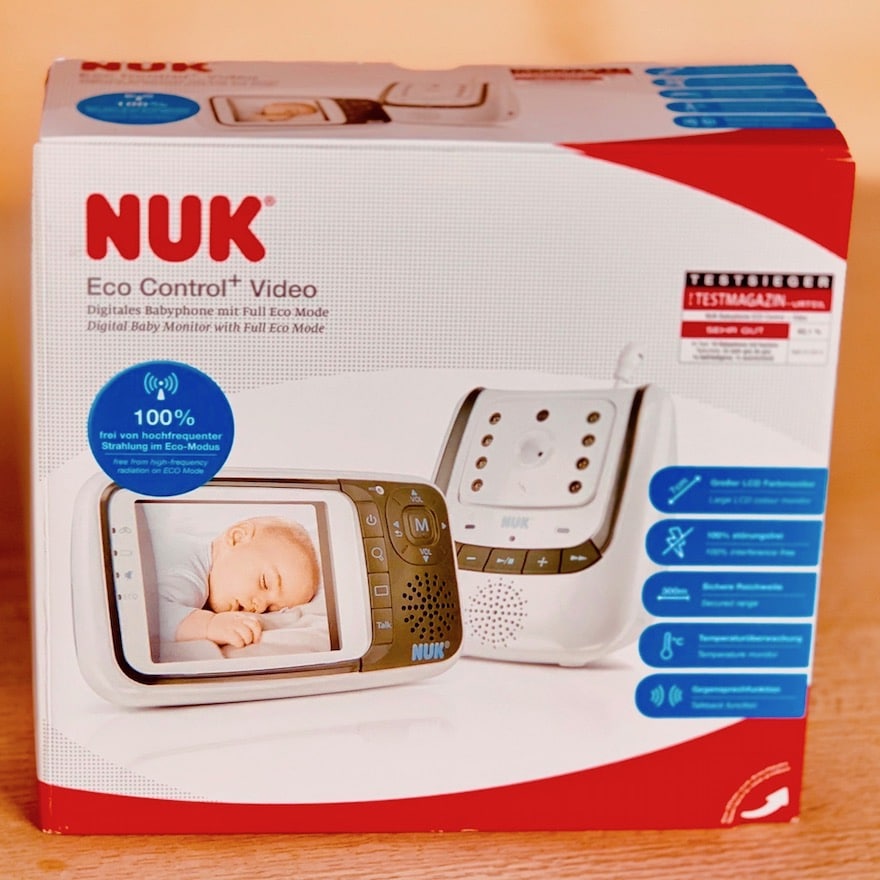 NUK Eco Control+ Babyphone Verpackung