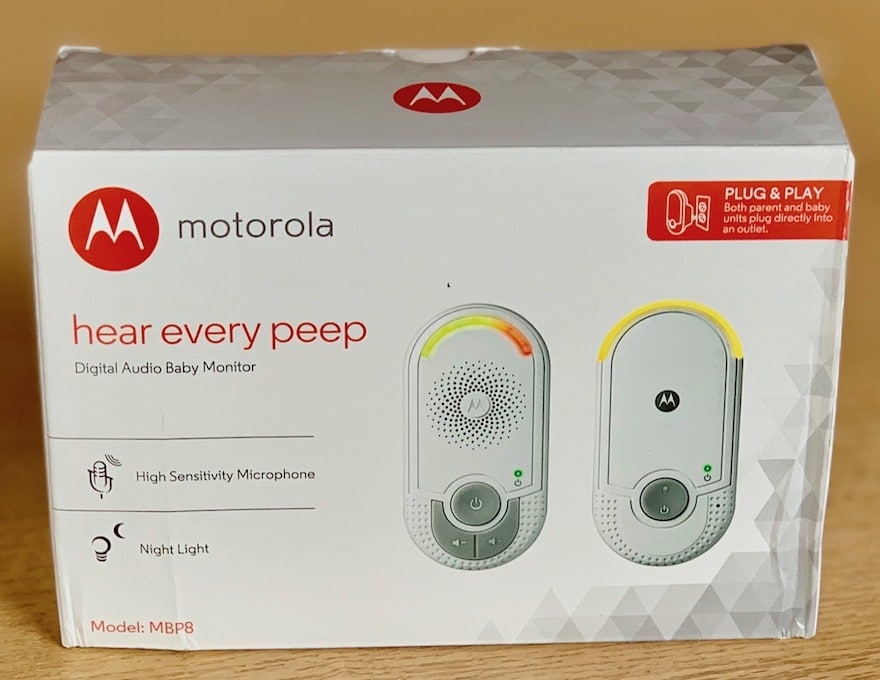 Motorola MBP 8 Babyphone Verpackung